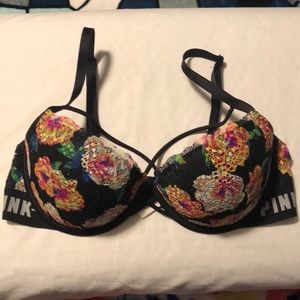 PINK “date push-up bra”